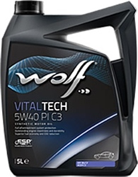 Моторное масло Wolf Vital Tech 5W-40 PI C3 5л