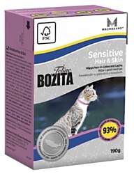 Bozita Feline Funktion Sensitive Hair & Skin wet food (0.19 кг) 16 шт.