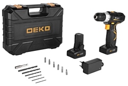 DEKO GCD20DU3 SET 4 Li-Ion 2 А·ч 20 В x2 кейс