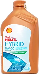 Моторное масло Shell Helix Hybrid 0W-20 1л