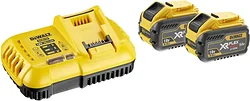 Аккумулятор с зарядным устройством DeWALT Flexvolt DCB547 18V/54V 9,0Ah 2 + DCB118 (DCB118X2)