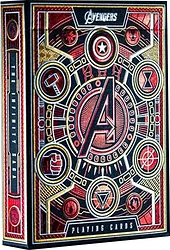 Игральные карты United States Playing Card Company Theory 12 Avengers Red Edition T1151