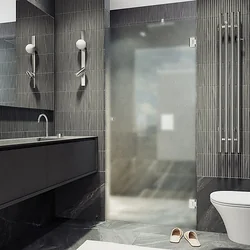 Душевая дверь MaybahGlass 195x80.5 MGD-522-4 (сатин/хром глянцевый)