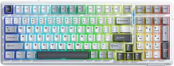 Клавиатура AULA F99 white/gray/темно-gray, Leobog Reaper Клавиатура AULA F99 white/gray/темно-gray, Leobog Reaper