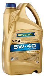 Моторное масло Ravenol VMO 5W-40 5л