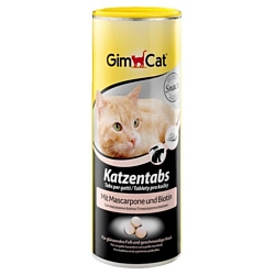 GimCat Katzentabs с маскарпоне и биотином