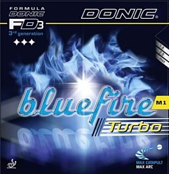 Donic Bluefire M1 Turbo (max, черный)