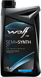 Моторное масло Wolf SEMI-SYNT 2T 1л