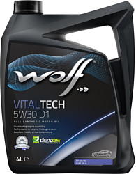 Wolf VitalTech 5W-30 D1 4л