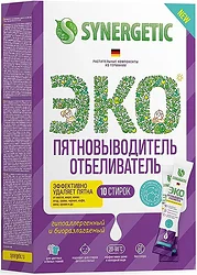 Пятновыводитель Synergetic с активным кислородом 10 шт Пятновыводитель Synergetic с активным кислородом 10 шт