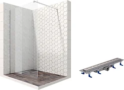 Душевая перегородка Ambassador Set 15031102-ST8