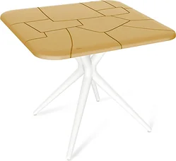 Кухонный стол Sheffilton SHT-TU30/TT30 83/83 (белый/бук)