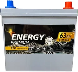 Автомобильный аккумулятор Energy Premium EFB R+ (63Ah)