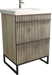 Тумба под умывальник Mixline Окленд 60 551717 (дуб мелфорд)