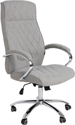 Кресло AksHome Star (ткань, светло-серый)