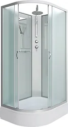 Душевая кабина Niagara NG-33084-14RBKT 100x80 (матовое стекло)