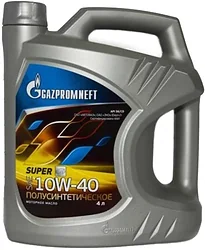 Моторное масло Gazpromneft Super 10W-40 SG/CD 4л Моторное масло Gazpromneft Super 10W-40 SG/CD 4л