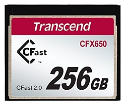 Transcend CFX650 CompactFlash 256GB