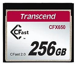 Карта памяти Transcend CFX650 CompactFlash 256GB