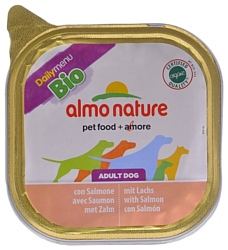 Almo Nature (0.3 кг) 9 шт. DailyMenu Bio Pate Adult Dog Salmon