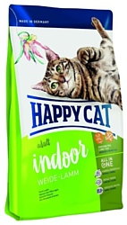 Happy Cat (10 кг) Supreme Indoor Weide-Lamm