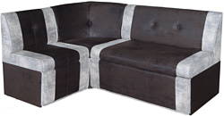 Мебель Холдинг Камиль 419 (левый, темно-коричневый/серый)