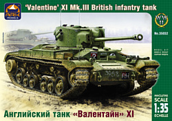 ARK models AK 35032 Английский танк «Валентайн» XI