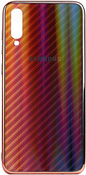 EXPERTS Aurora Glass для Samsung Galaxy A40 с LOGO (красно-черный)