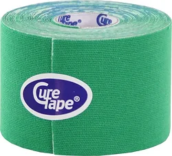 Тейп CureTape Classic 5 см x 5 м 161216 (зеленый) Тейп CureTape Classic 5 см x 5 м 161216 (зеленый)
