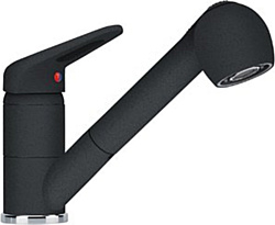 Смеситель Franke Novara-Plus Pull Out 115.0470.675 (оникс) Смеситель Franke Novara-Plus Pull Out 115.0470.675 (оникс)