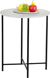 Журнальный столик Мебелик BeautyStyle 16 (дуб дымчатый/черный)