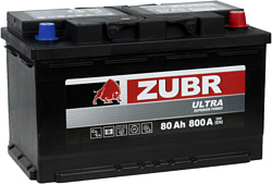 Zubr Ultra R+ Турция (80Ah)