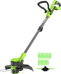 Триммер аккумуляторный Greenworks G40LT331K4 (АКБ 4Ач + ЗУ) Триммер аккумуляторный Greenworks G40LT331K4 (АКБ 4Ач + ЗУ)