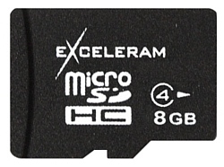 Exceleram microSDHC class 4 8GB