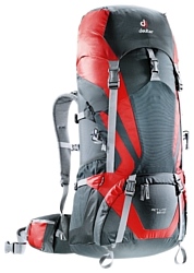 Deuter ACT Lite 65+10 red/grey (granite/fire)