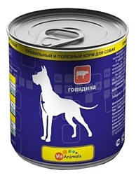 VitAnimals Консервы для собак Говядина (0.750 кг) 9 шт.