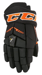 CCM Tacks 4052 JR (черный/оранжевый, 10 размер)