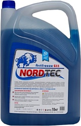 NordTec Antifreeze-40 G11 синий 10кг