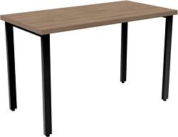 Стол для работы TMB Loft Дарен разборный 1300х600 36 мм (дуб денвер трюфель/черный)