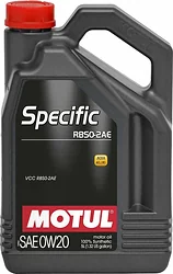 Моторное масло Motul Specific RBS0-2AE 0W-20 5л