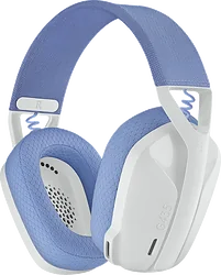 Наушники Logitech G435 Lightspeed (белый/сиреневый)