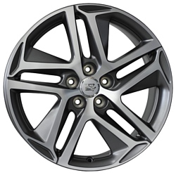 WSP Italy W855 7.5x17/5x108 D65.1 ET47 Anthracite Polished