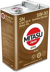 Моторное масло Mitasu MJ-120 5W-30 5л