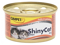 GimCat ShinyCat Kitten с курочкой (0.085 кг) 1 шт.