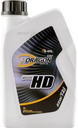S-OIL DRAGON Gear HD 85W-140 1л
