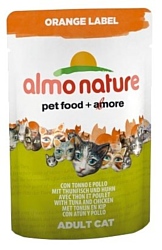 Almo Nature Orange Label Adult Cat Tuna and Chicken (0.07 кг) 1 шт.