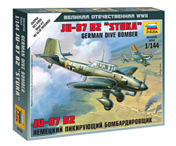 Звезда Немецкий бомбардировщик Ju-87 B2 "Stuka"