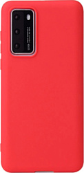 Case Matte для Huawei P40 (красный)
