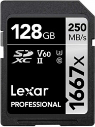 Lexar LSD128CB1667 SDXC 128GB