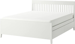 Ikea Иданэс 200x160 (белый, лонсет) 594.065.50